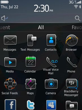 BlackBerry OS 6 BlackBerry OS 6
