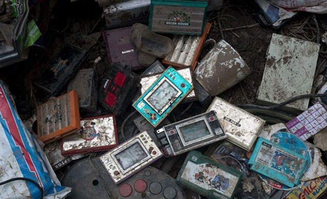 Flooded gaming consoles Flooded gaming consoles