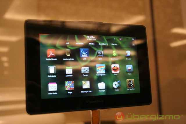 BlackBerry PlayBook Video | Ubergizmo