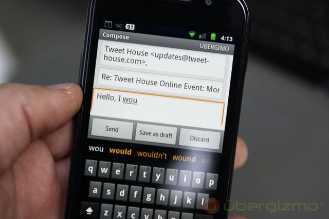 nexus-s-apps--18 nexus s review, email, exchange, gmail