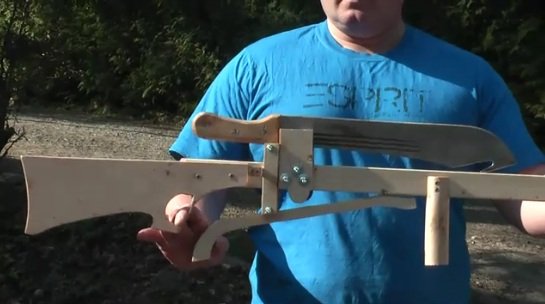 Machete slingshot Machete slingshot