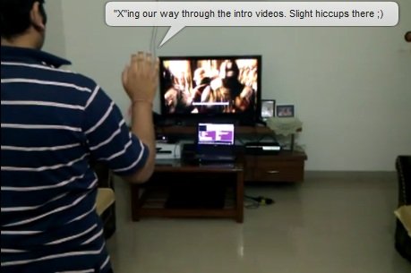 Kinect working on the PlayStation 3 Kinect working on the PlayStation 3
