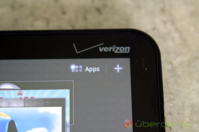 Xoom Android 3.0 interface - Action Bar top right Xoom Android 3.0 interface - Action Bar top right