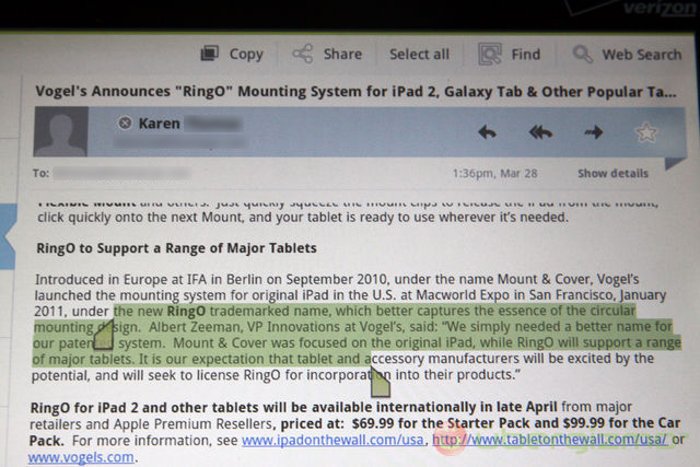 Xoom Android 3.0 interface - copy / paste improved Xoom Android 3.0 interface - copy / paste improved