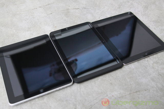 Xoom Display compared Xoom Display compared