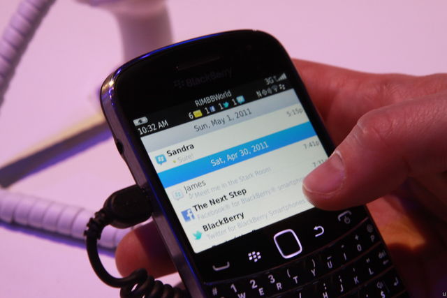 BlackBerry Bold 9900 Unified Inbox BlackBerry Bold 9900 Unified Inbox