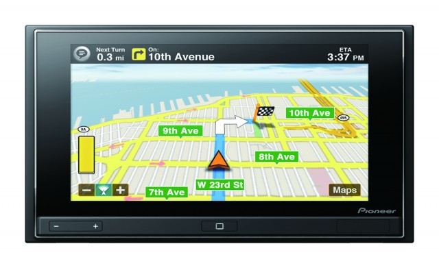 Pioneer-AppRadio-Motion-X-Screen Pioneer-AppRadio