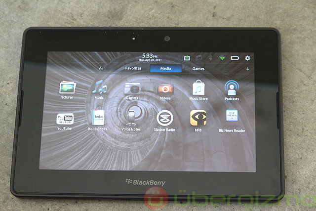 Blackberry Playbook Review | Ubergizmo