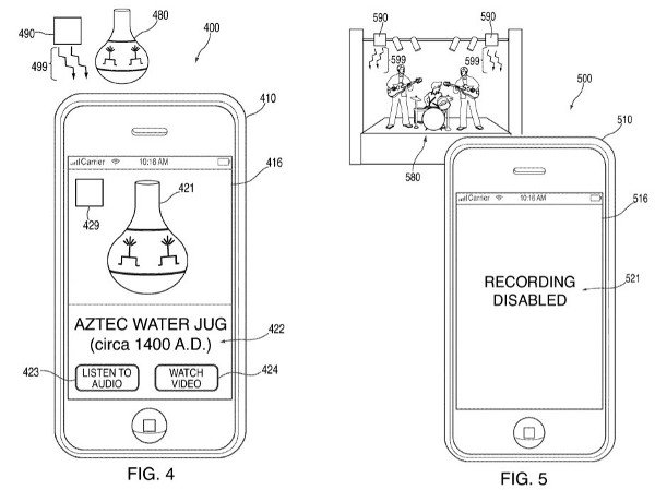 Apple infrared patent Apple infrared patent