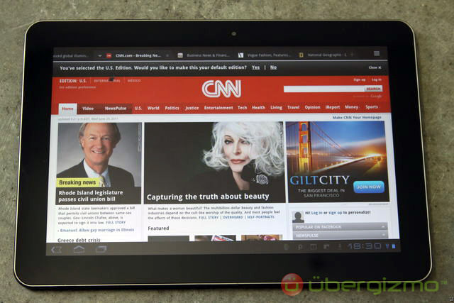 CNN on Tablet CNN on Tablet