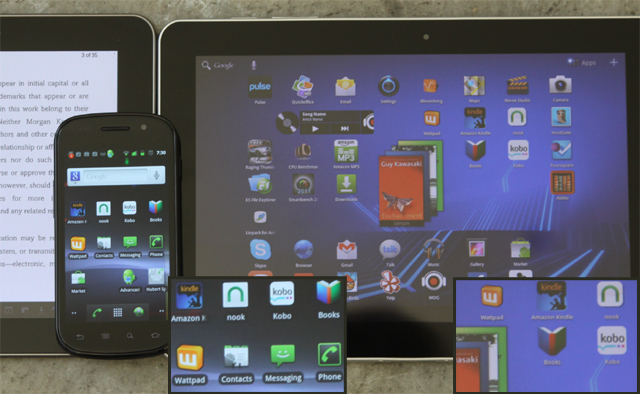 e-Books apps on Android devices e-Books apps on Android devices