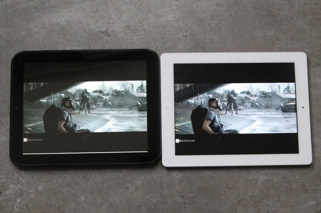 HP TouchPad Display with video playback HP TouchPad Display with video playback