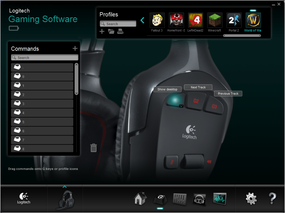 logitech gaming software not detecting g633