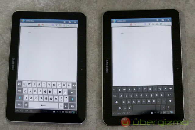 Galaxy Tab 8.9 - Samsung and Android Keyboards Galaxy Tab 8.9 - Samsung and Android Keyboards
