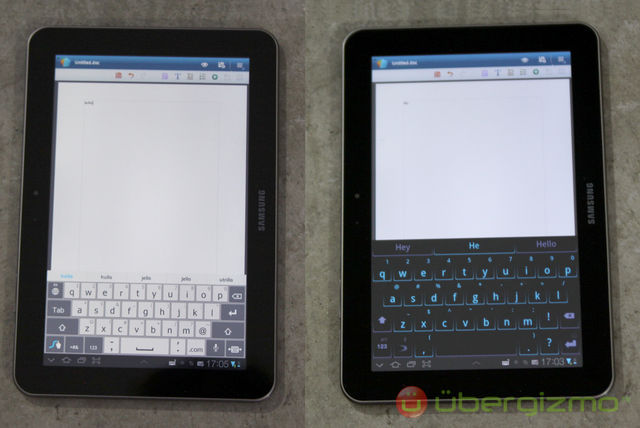 Galaxy Tab 8.9 - Swype and Swiftkey Keyboards Galaxy Tab 8.9 - Swype and Swiftkey Keyboards