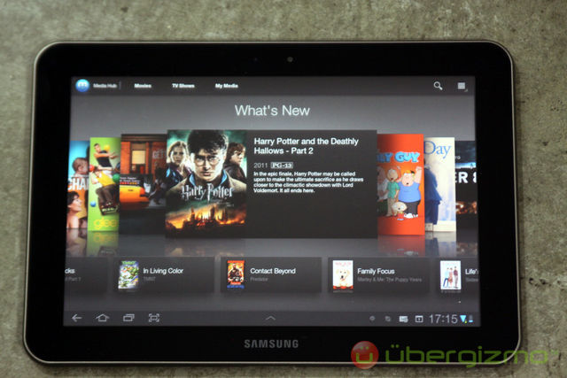 Galaxy Tab 8.9 Media Hub Galaxy Tab 8.9 Media Hub