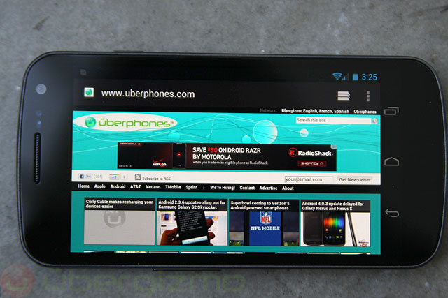 Galaxy Nexus Review Galaxy Nexus Review
