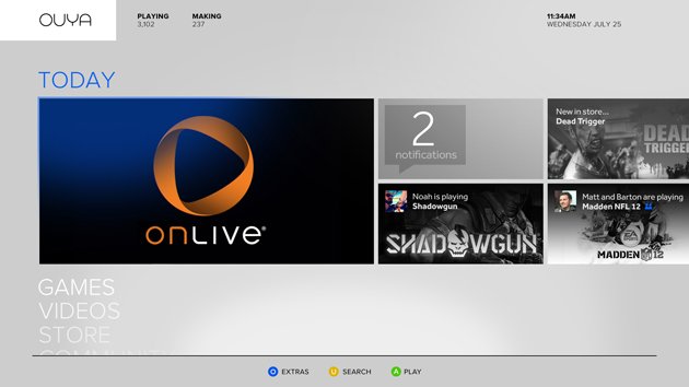 OUYA OnLive OUYA OnLive