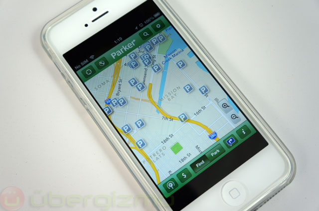 Parker App Helps Users Find Parking Spots Ubergizmo