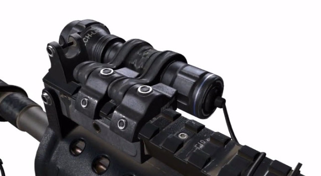 Weapon detail pushed to the extreme