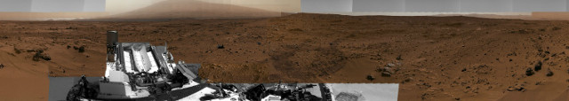 Curiosity Rover Beams Billion Pixel Panoramic Mars Shots | Ubergizmo