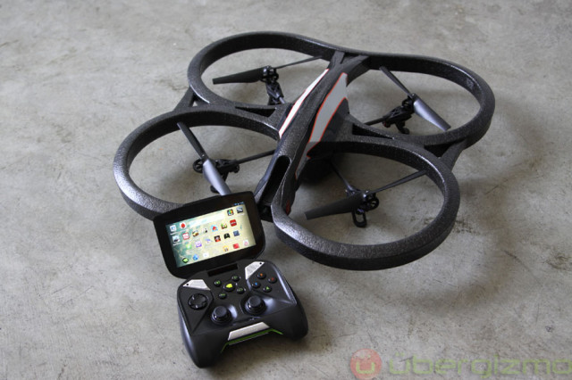 Physical controls are so much better to pilot this AR Drone