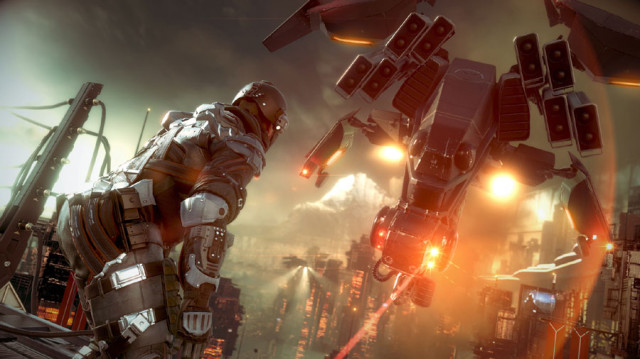 A screenshot of Killzone: Shadow Fall