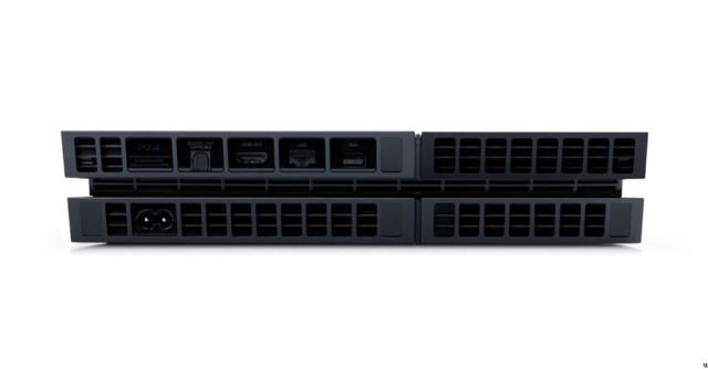 More ports in the back and a simple power connector