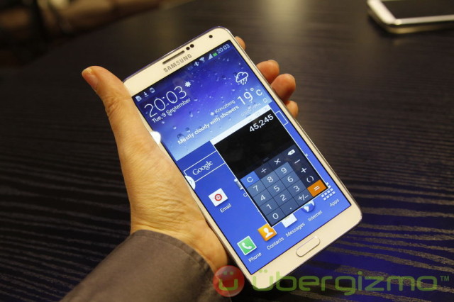 Galaxy Note 3: Hands-On Review | Ubergizmo