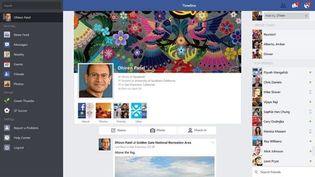 fb app for pc windows 10