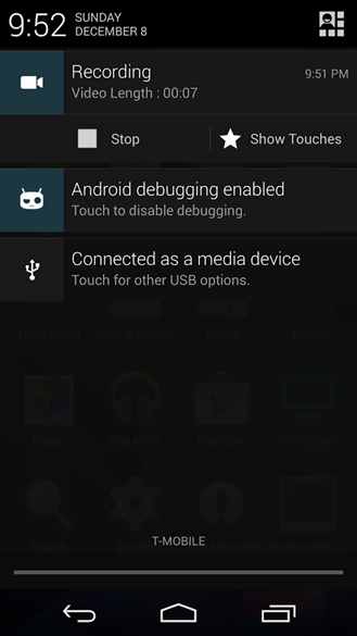 cyanogenmod-screencast