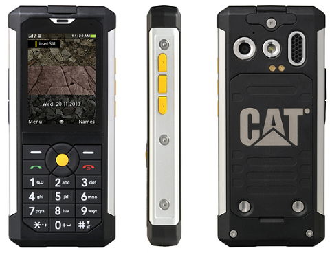 Caterpillar Cat B100 Rugged Phone Unveiled | Ubergizmo