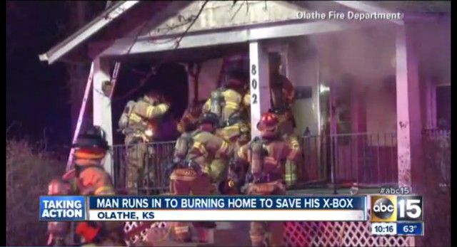 man-saves-xbox-from-fire
