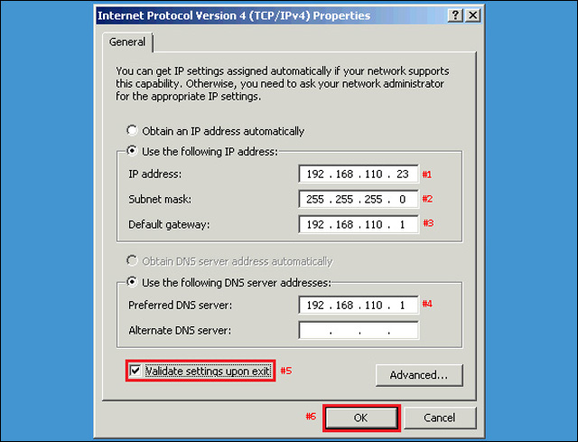 how to give yourself a static ip