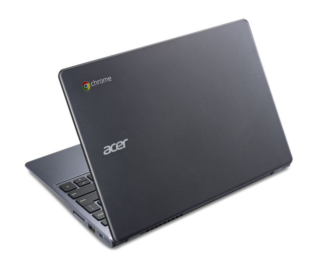 Acer Chromebook C720 rear view