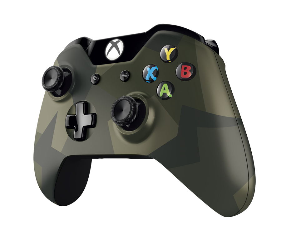 Microsoft Xbox One Controller & Headset Gets A Camo Makeover