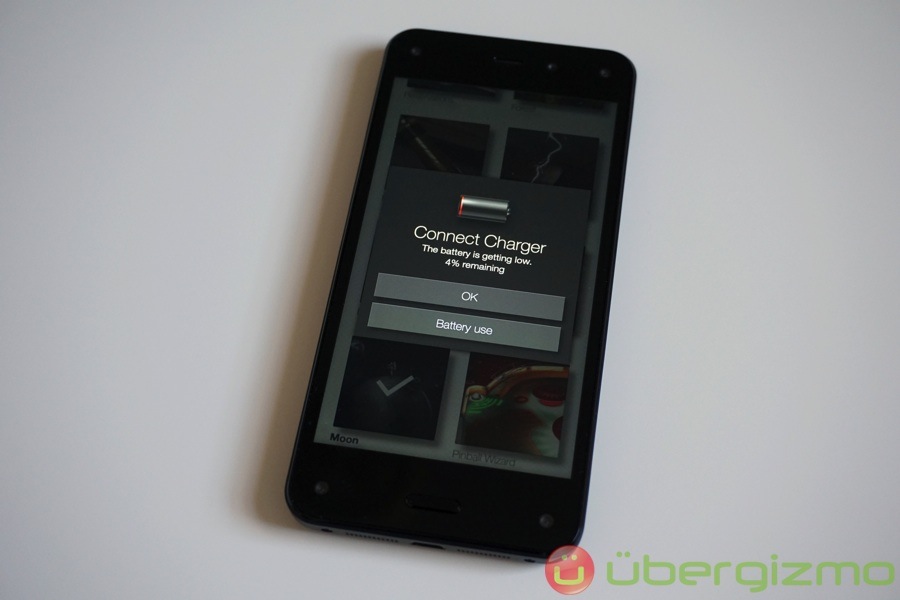 firephone battery life