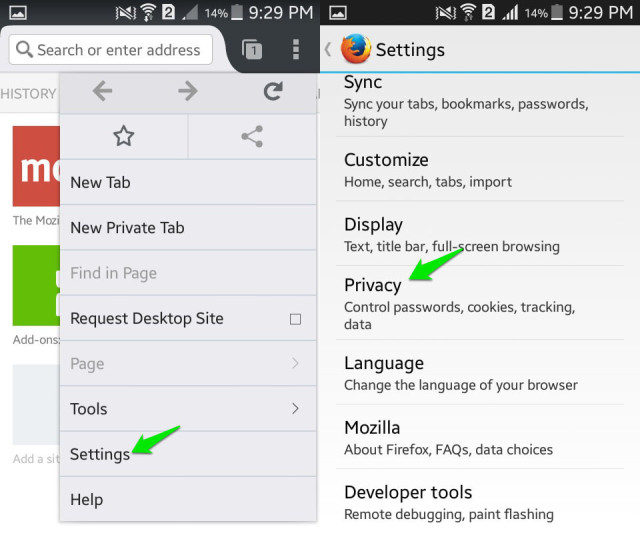 access-privacy-in-Firefox