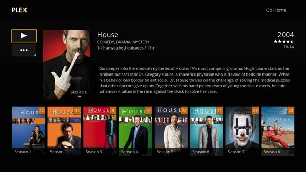 roku plex app