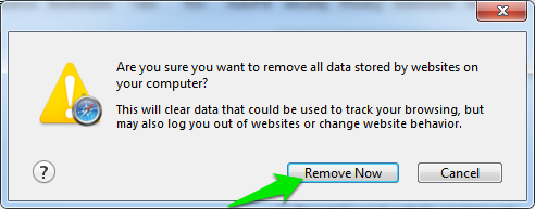 Remove now