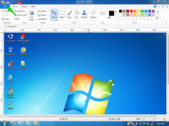 click-file