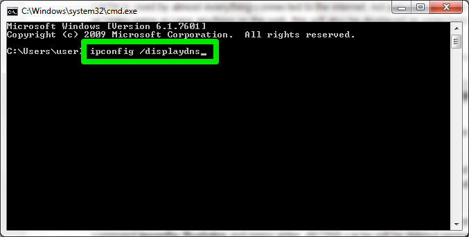 type in CMD