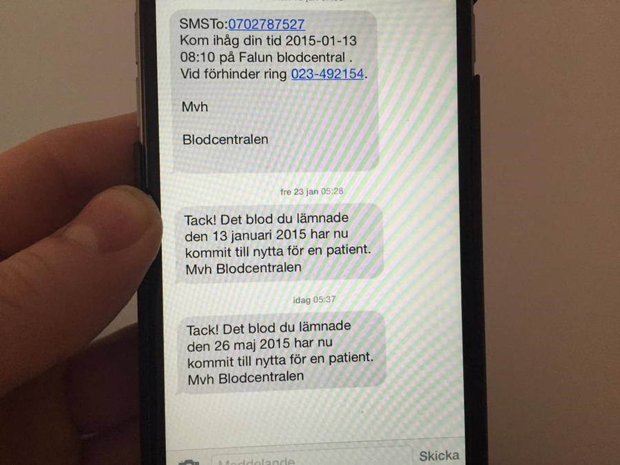 In Sweden When You Save A Life, You Get A Text | Ubergizmo