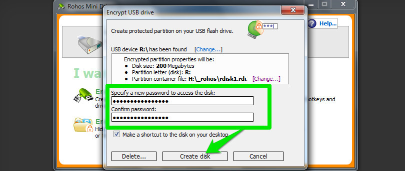 password protect usb drive for mac and pc