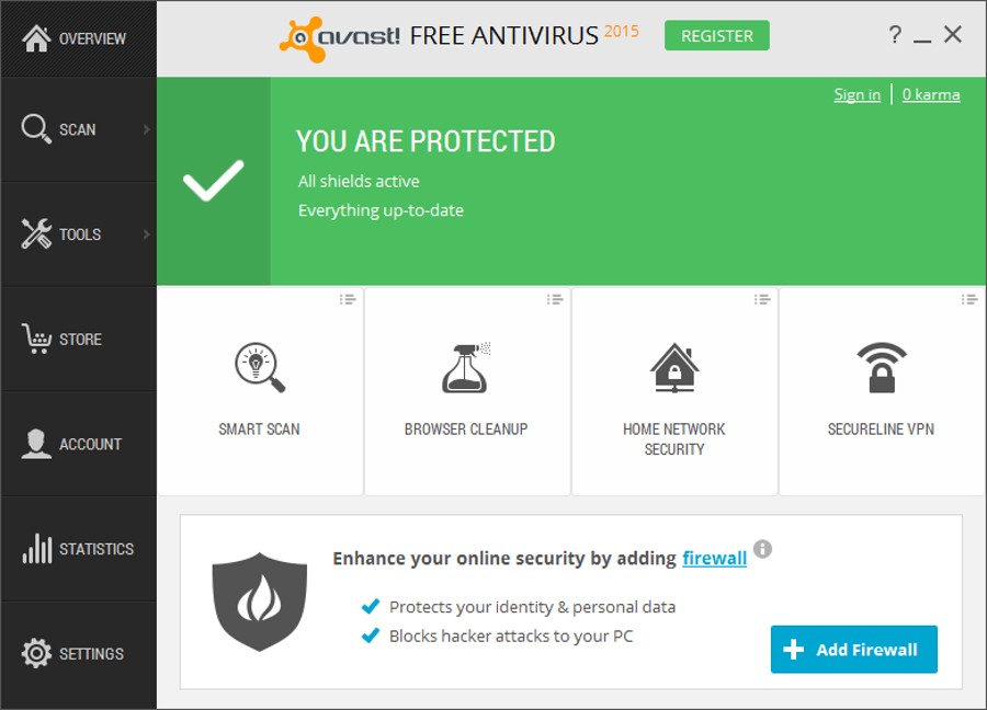 free antivirus for pc list