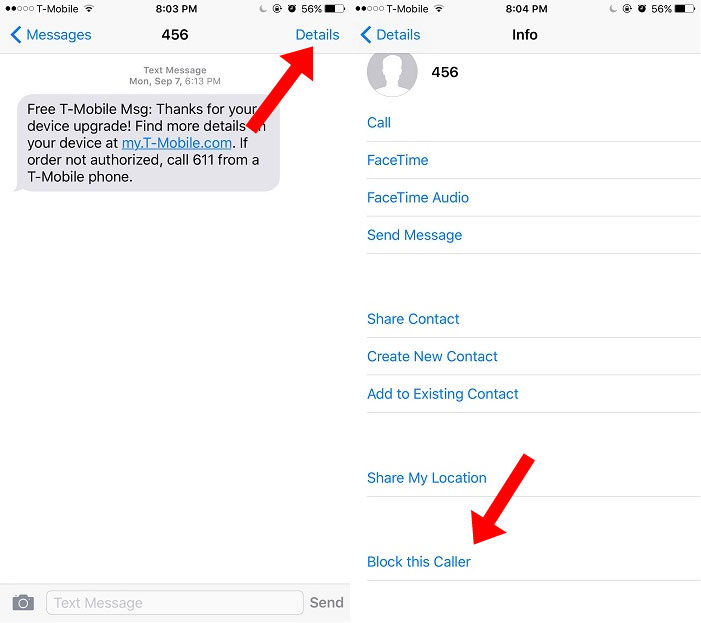 How To Block Text Messages On iPhone | Ubergizmo
