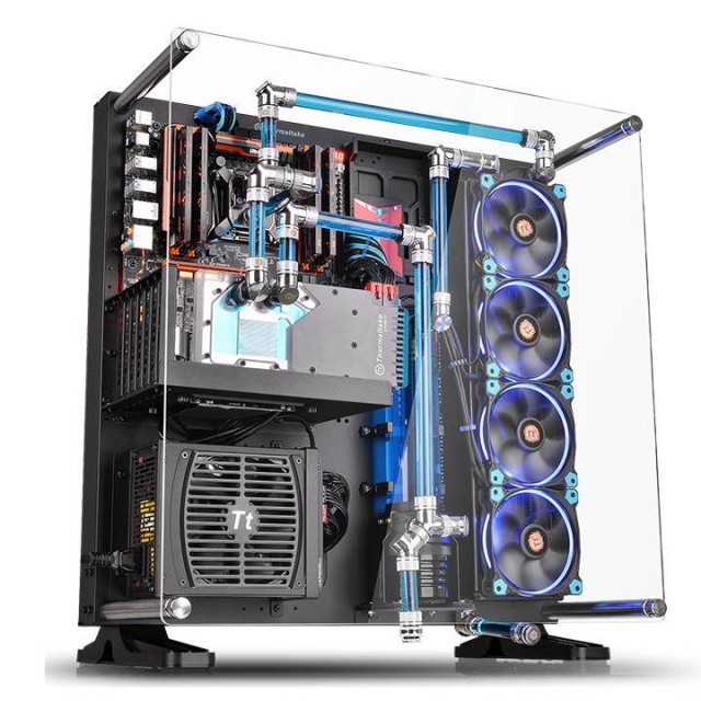 Thermaltake Unveils New Wall Mountable PC Case | Ubergizmo