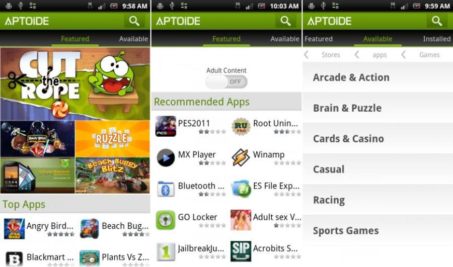 Aptoide appstore android