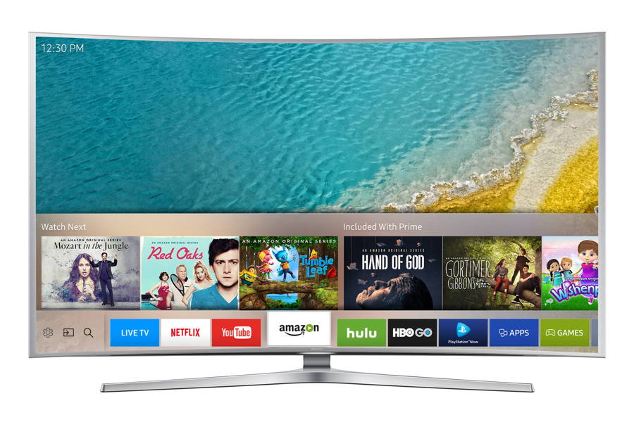 samsung smart tv UI