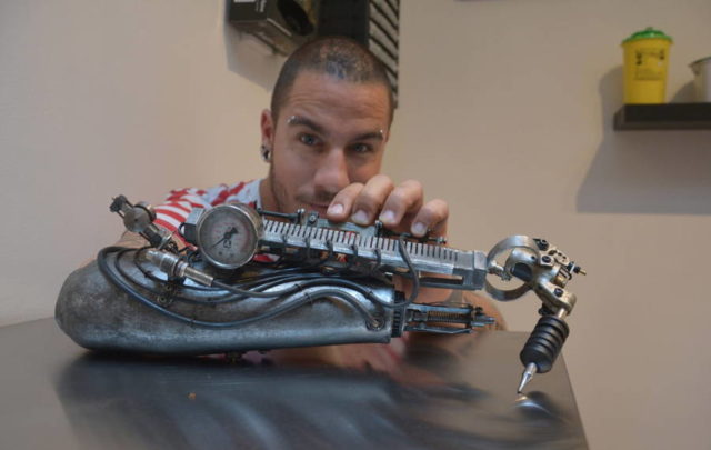 tattoo artist bionic